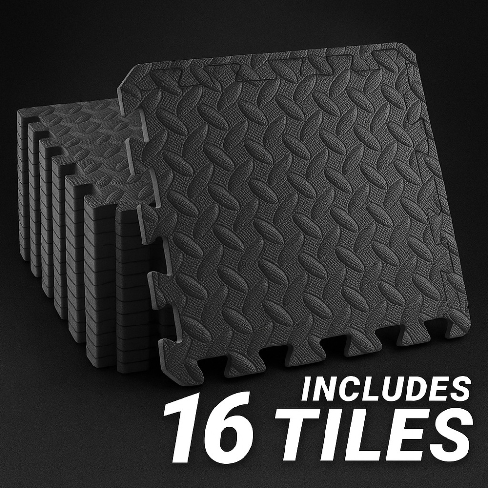 Mat Pilates Yoga - 16 Piece Fitness Yoga Mat Soft