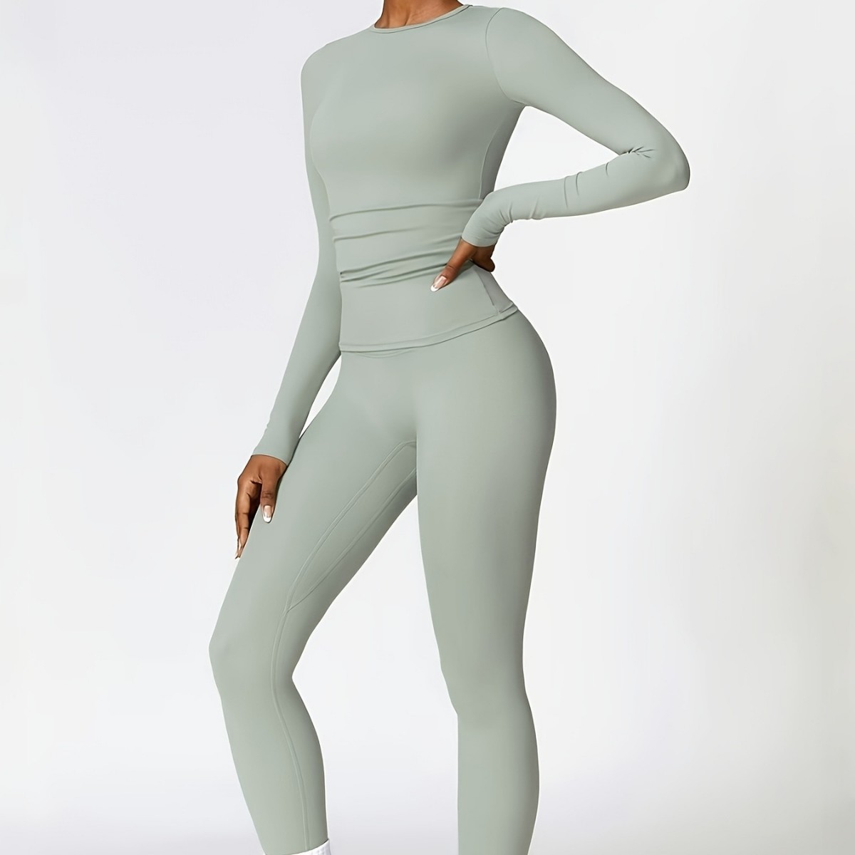 Tight-fitting yoga suit slim l - Pilates & Yoga Studio Alineacion ulasan dan harga
