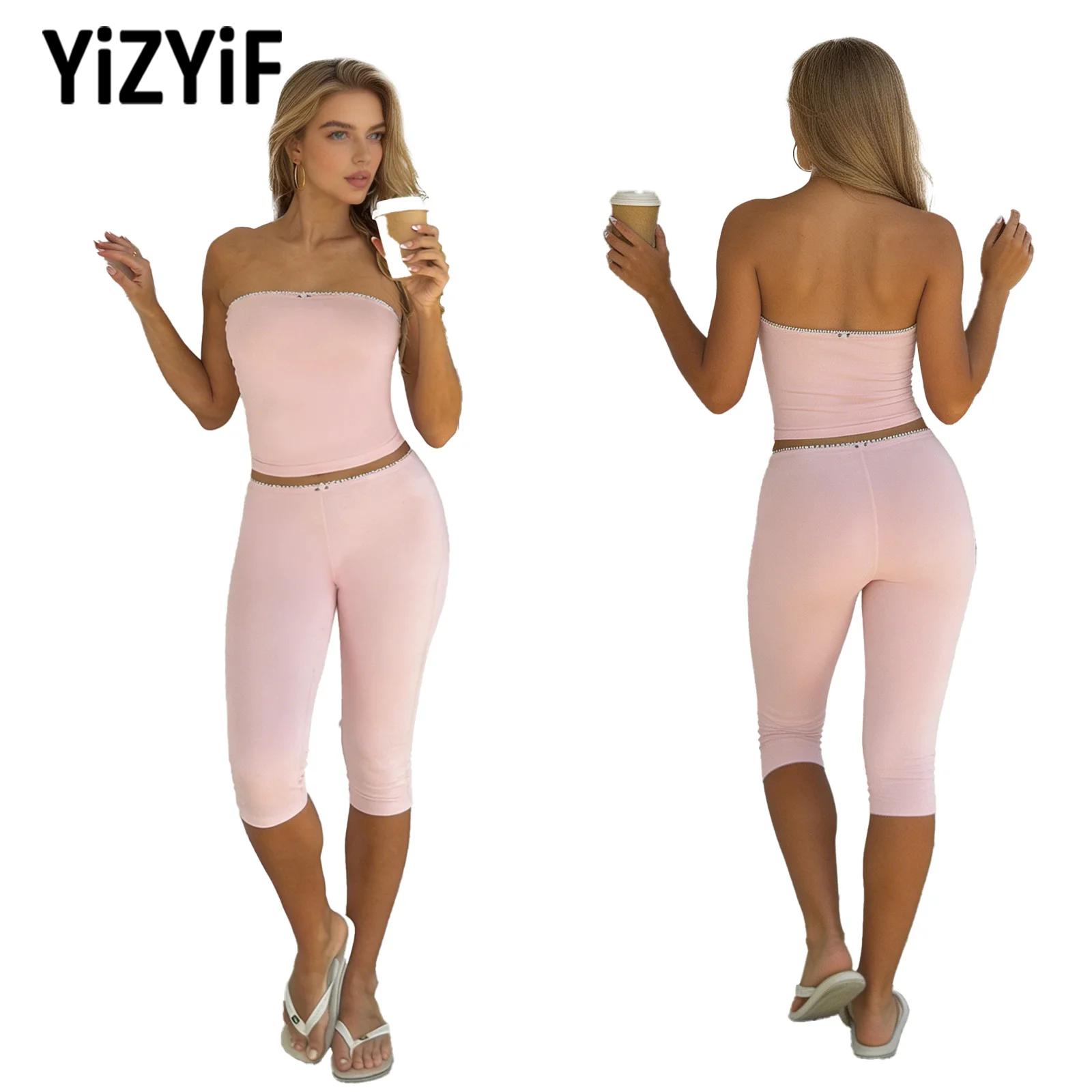 Women Yoga Outfit Strapless Tu - Pilates Yoga Top ulasan dan harga