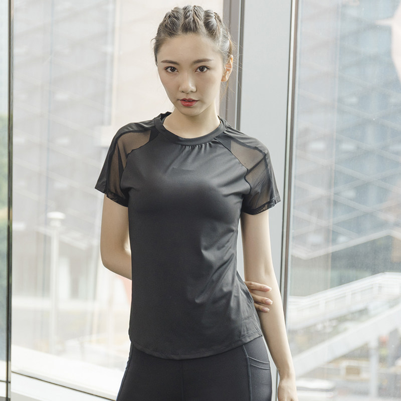 Summer Sports Short-Sleeved Wo - Pilates Yoga Top ulasan dan harga