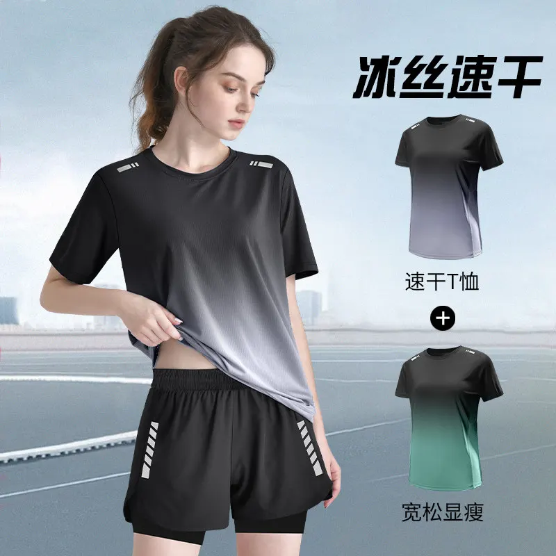 Women's Quick-Dry Short Sleeve - Pilates Yoga Top ulasan dan harga