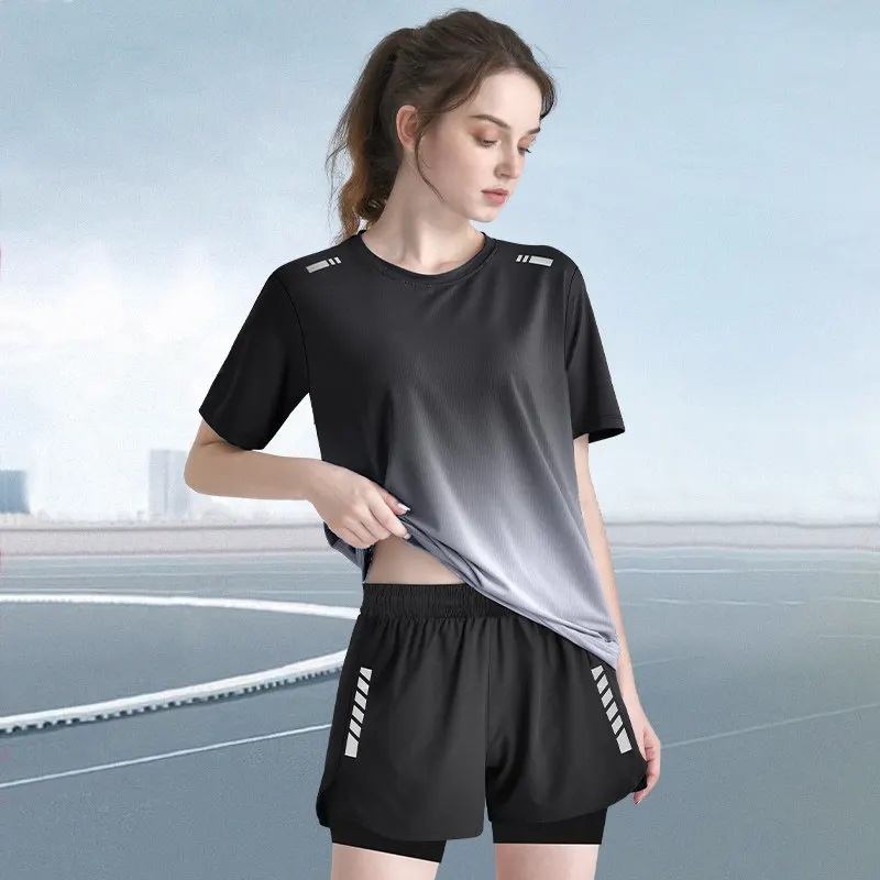 Women's Quick-Dry Short Sleeve - Pilates Yoga Top ulasan dan harga