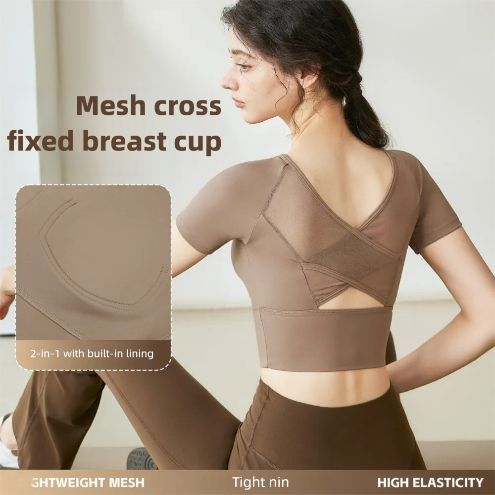 Summer New Women Yoga Tank Top - Pilates Yoga Top ulasan dan harga