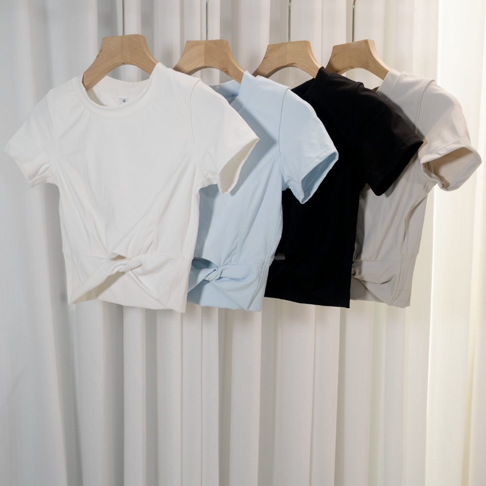 Women's Summer Short Yoga Top  - Pilates Yoga Top ulasan dan harga