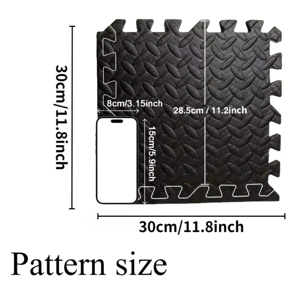 16 Piece Fitness Yoga Mat Soft - Mat Pilates Yoga ulasan dan harga