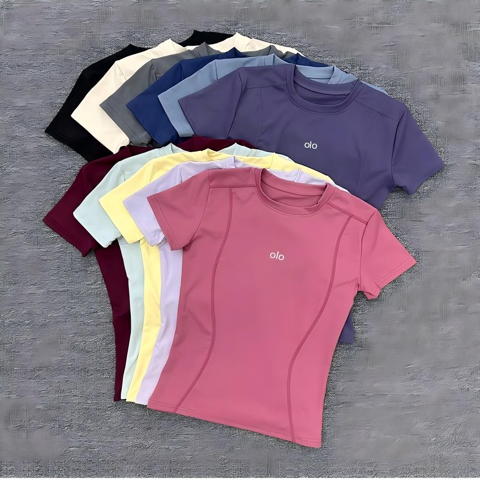 Summer new style simple short- - Pilates Yoga Top ulasan dan harga