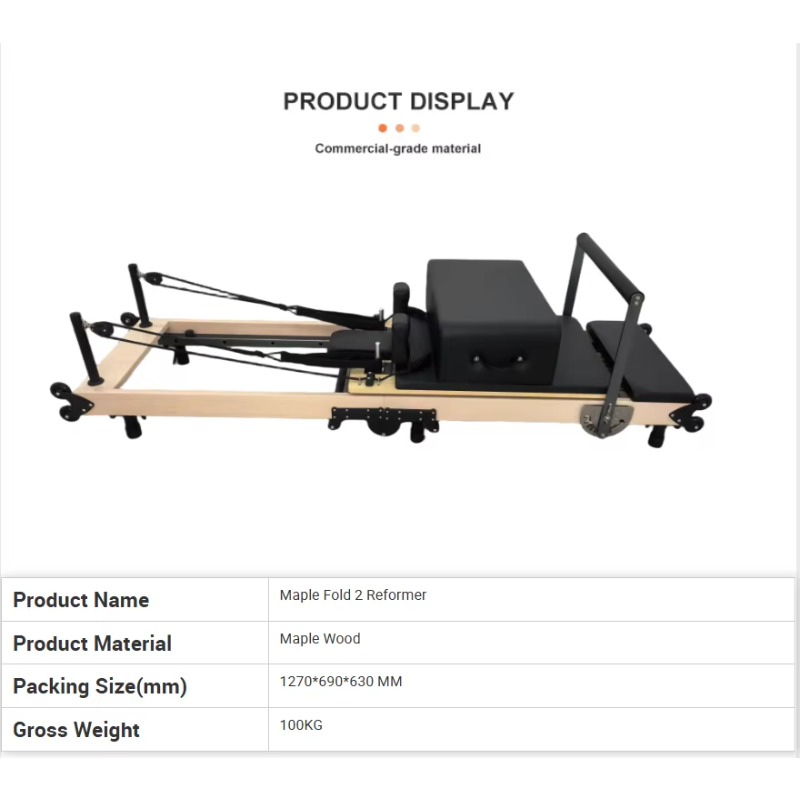 Heavy-Duty Maple Pilates Refor - Pilates & Yoga Studio Alineacion ulasan dan harga
