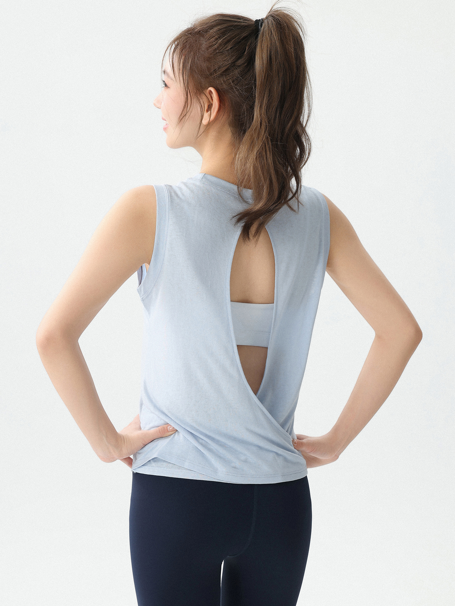 Summer Yoga Top Women's Sports - Pilates Yoga Top ulasan dan harga