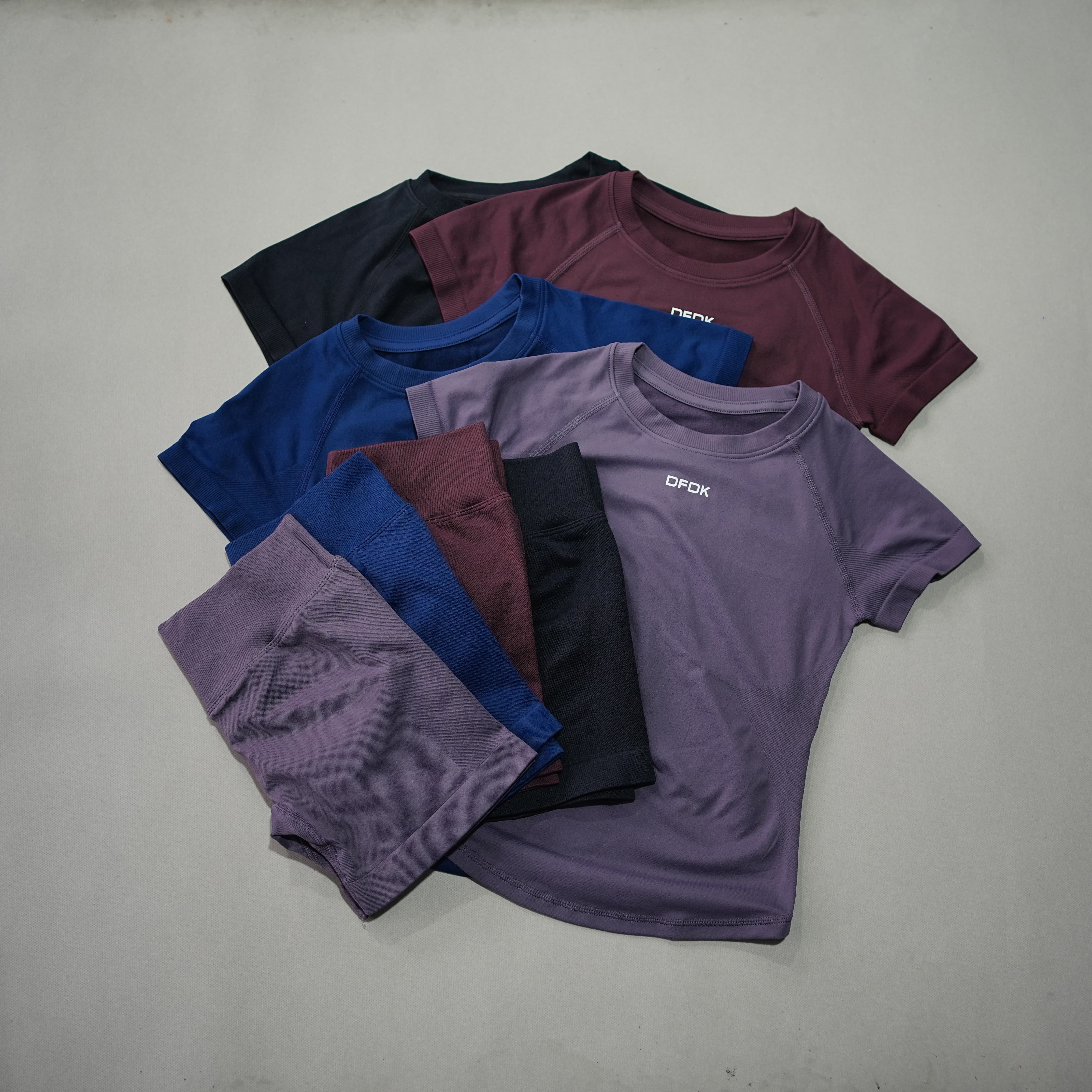 DFDK Women's Round Neck Short  - Pilates Yoga Top ulasan dan harga
