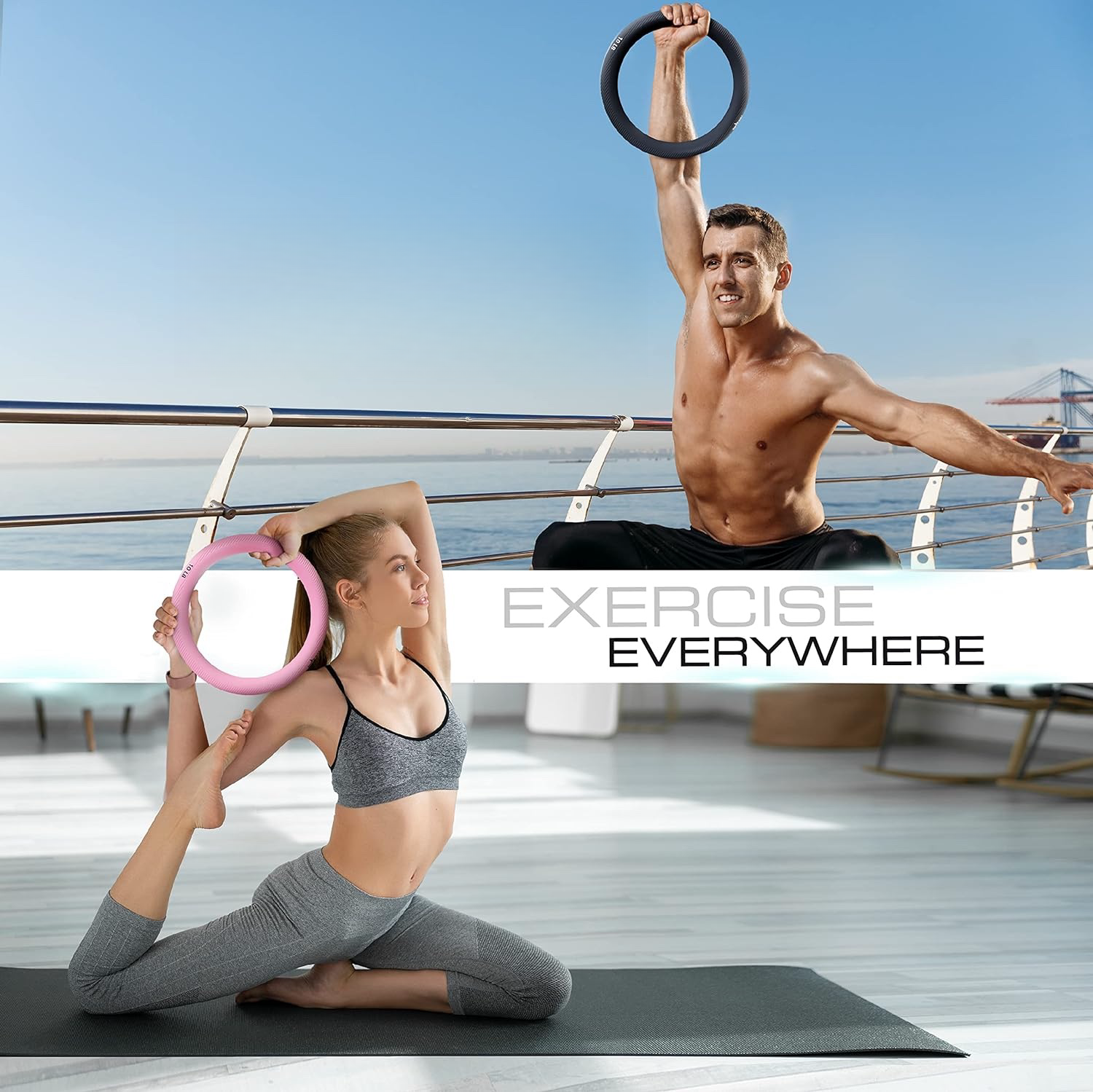 Customized Home Gym Silicone P - Pilates Yoga Circle ulasan dan harga