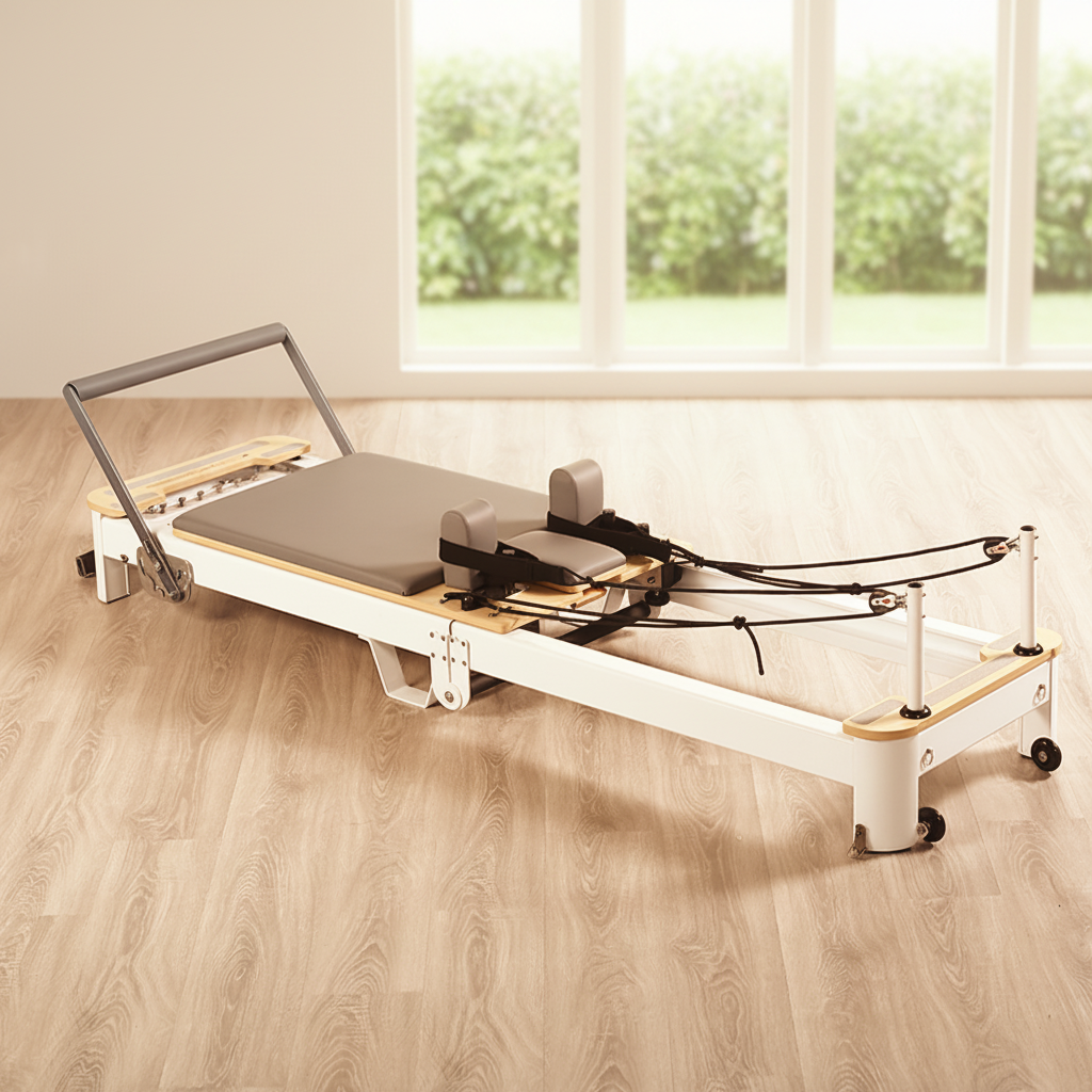 Premium Foldable Aluminum Pila - Pilates & Yoga Studio Alineacion ulasan dan harga