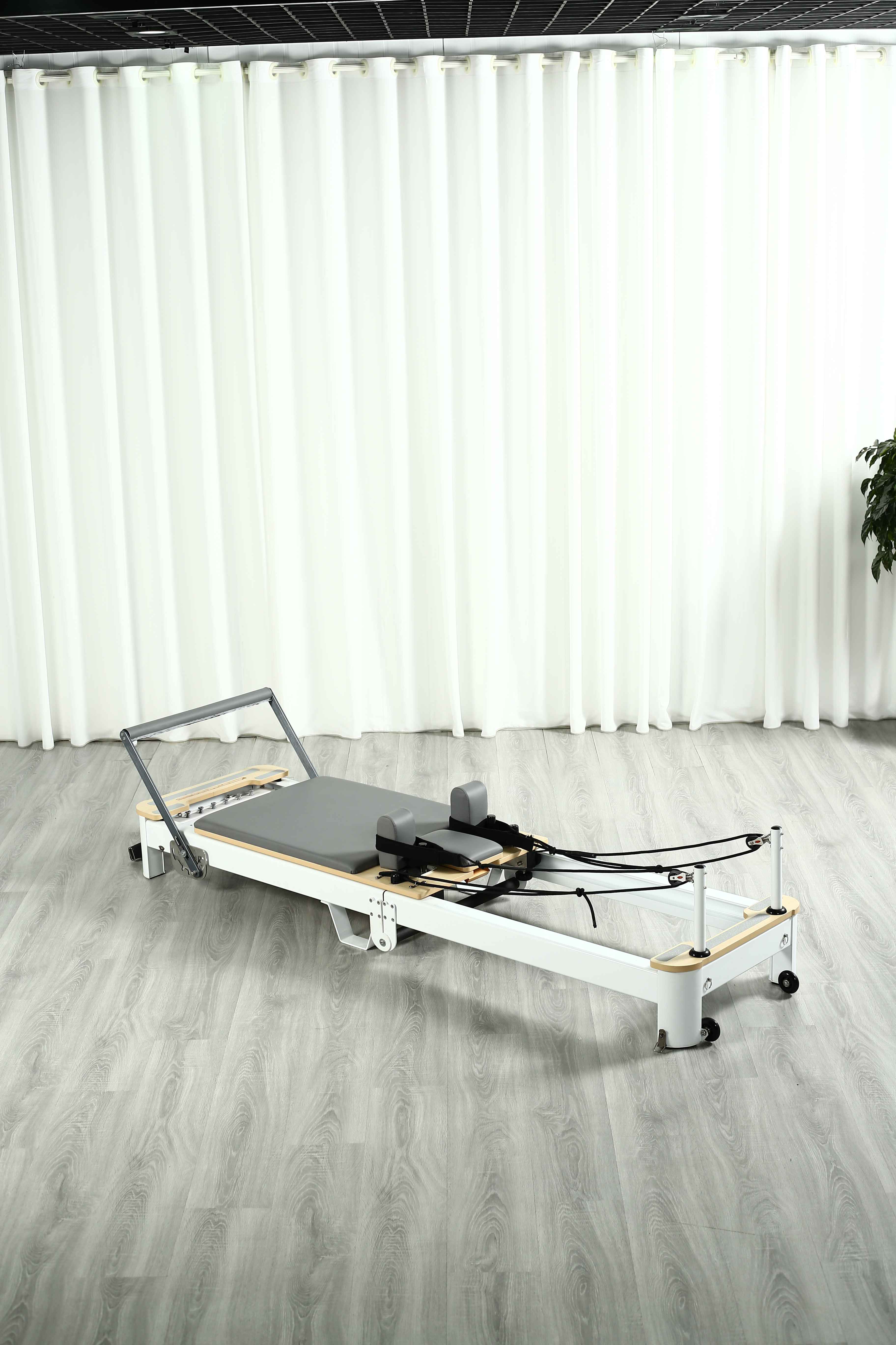 Premium Foldable Aluminum Pila - Pilates & Yoga Studio Alineacion ulasan dan harga
