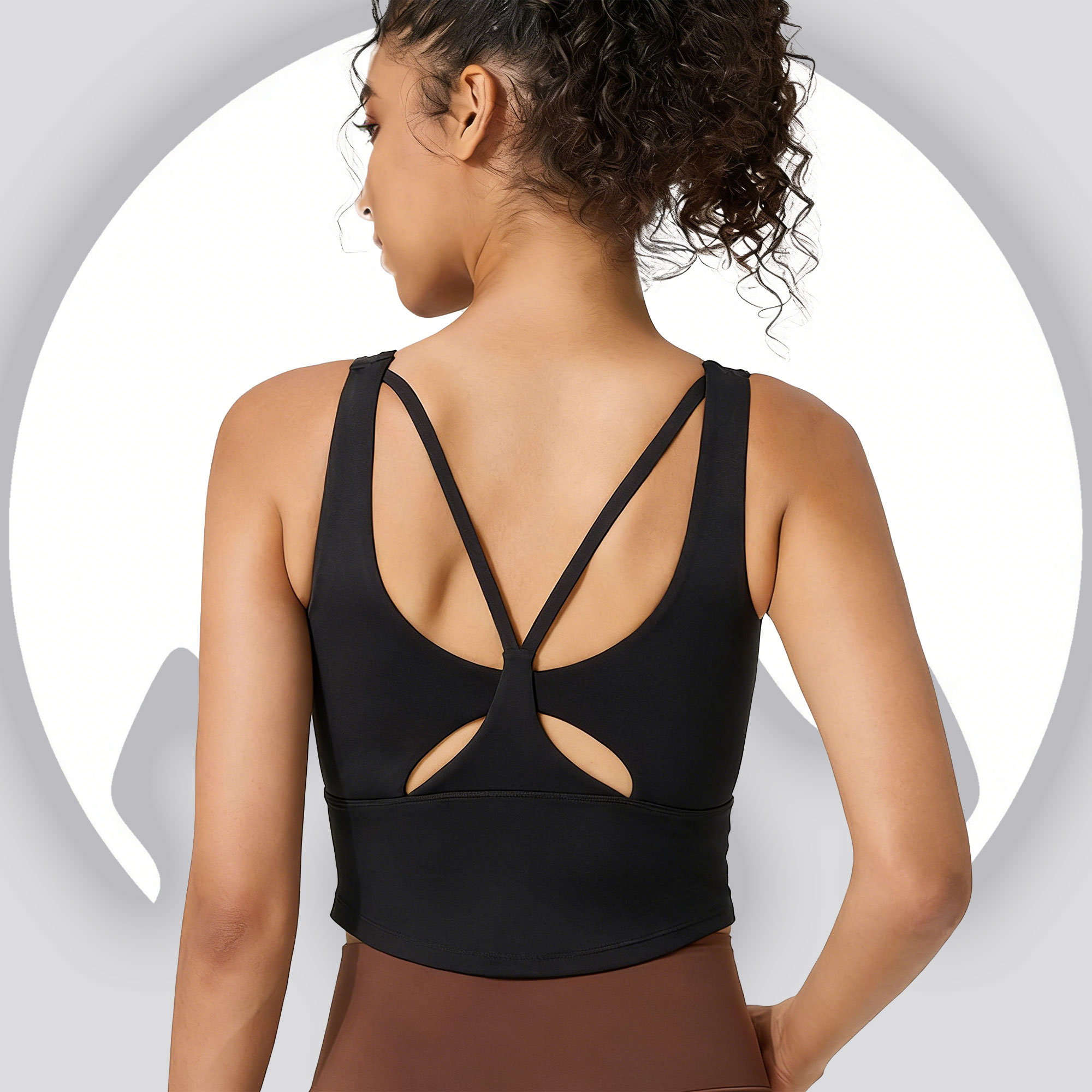 Women's Fixed Cup Yoga Sports  - Pilates Yoga Top ulasan dan harga