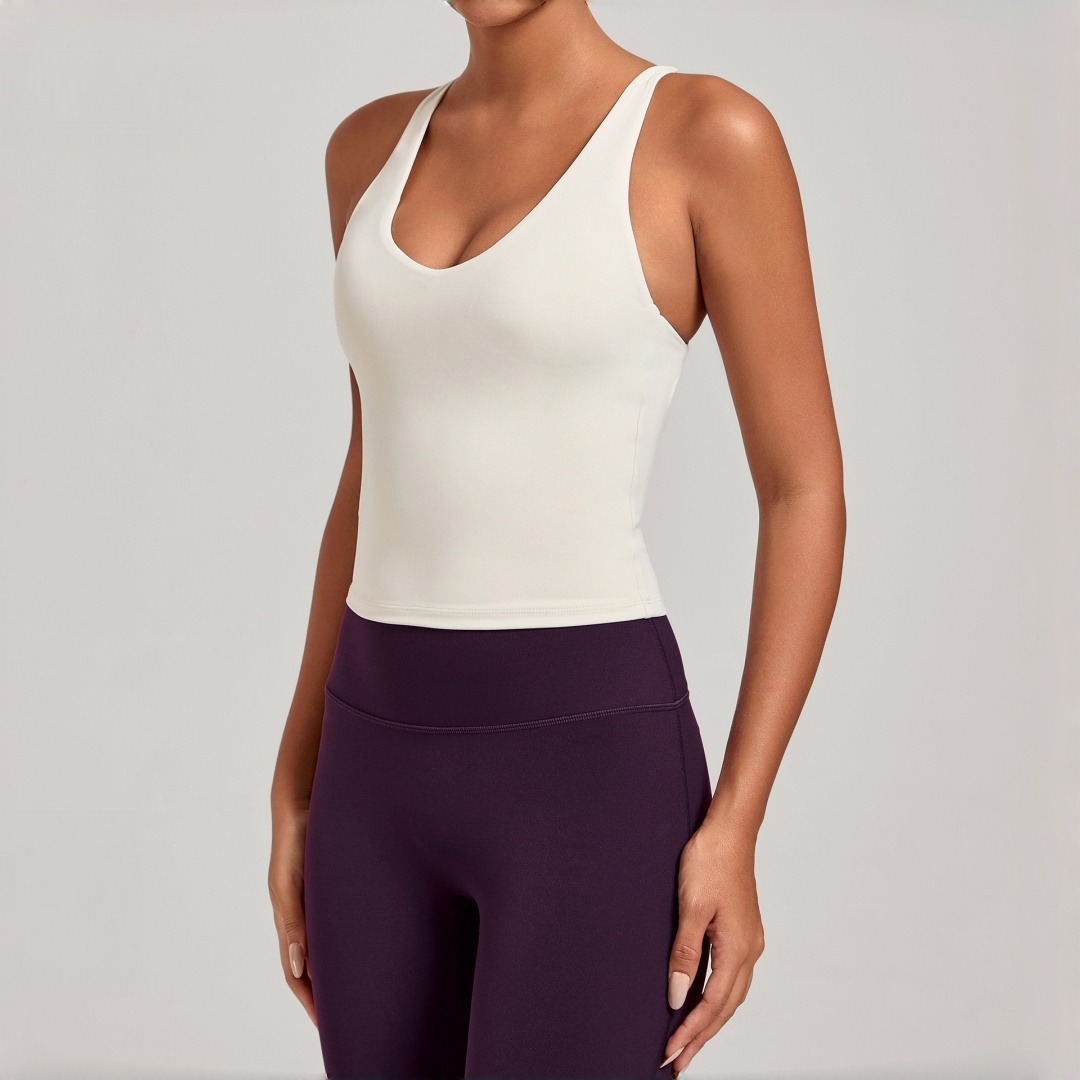 New Women's Yoga Vest Crossed  - Pilates Yoga Top ulasan dan harga